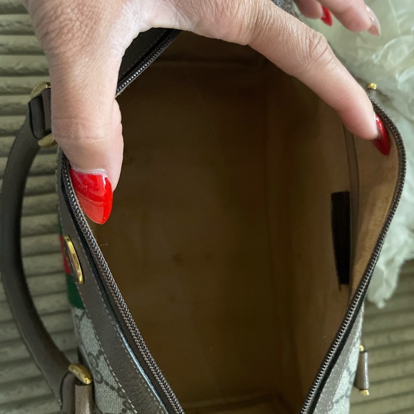 AUTHENTIC Gucci Boston Bag - Sherry Line - Picture 5 of 8